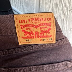 Cute Brown Levi Jeans